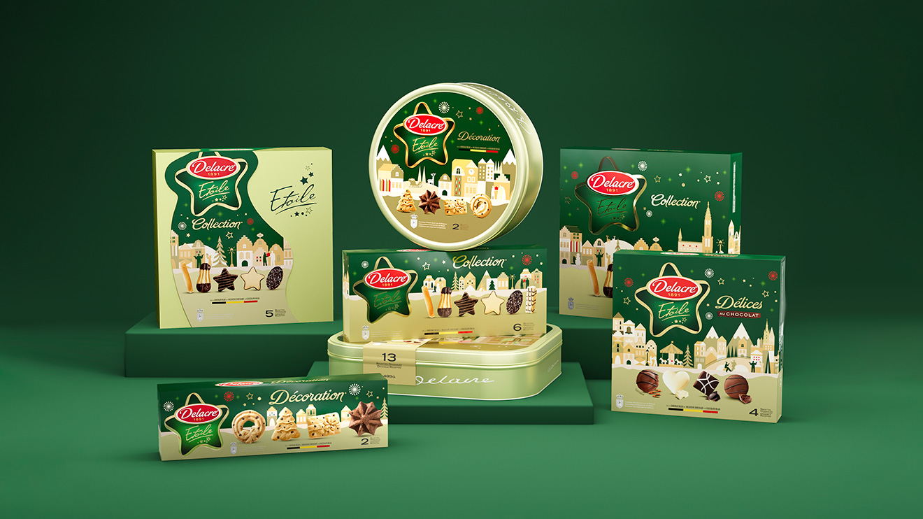 Delacre Seasonal Packaging
